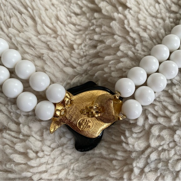 KJL for Avon Midnight Rose Necklace - Picture 4 of 7